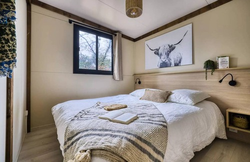 La Roque-sur-Ceze Casa | Camping Slow Village Provence Occitanie* - Villa with 3 bedrooms + 1 studio 1 bedroom 8 people