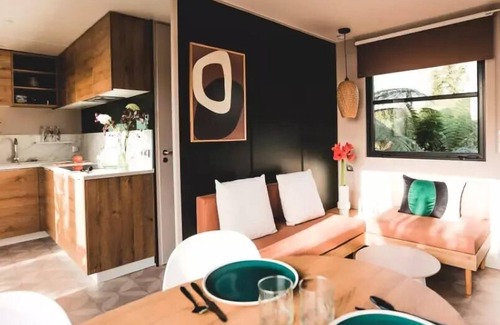 Cendras Casa | Camping Sunêlia La Clémentine **** - Lodge Sunêlia Luxe 32m² - 2 chambres 4 personnes