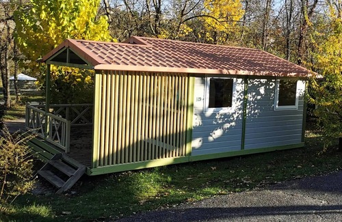 Ucel Chalet De Esquí | Camping Ushuaïa Villages les Pins d'Ucel **** - GENET - Chalet 21.5m² + TV 4 people