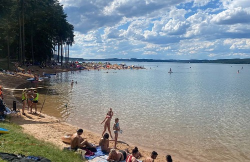 Pleinfeld Cabina | Campingfass - Waldcamping Brombach