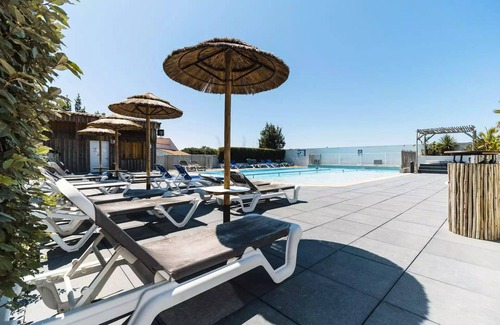 LHoumeau Casa | Camping Au Petit Puerto de Houmeau **** - Casa móvil O'Hara 4 Habitaciones 6 Personas