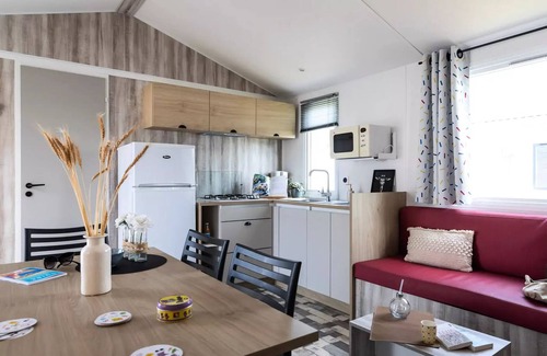 Saint-Hilaire-de-Riez Casa | Camping Domaine des Salins **** - Casa móvil 3 habitaciones 4 personas