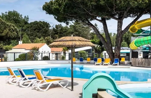 Saint-Hilaire-de-Riez Casa | Camping Domaine des Salins **** - Casa móvil 3 habitaciones 4 personas