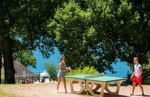 Saint-Amans-des-Cots Casa | Campsite Domaine des Tours**** - Comfort XL 3-room mobile home for 4/6 people