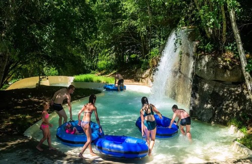 Saint-Amans-des-Cots Casa | Campsite Domaine des Tours**** - Mobile home Comfort 4 rooms 6 people air-conditioned
