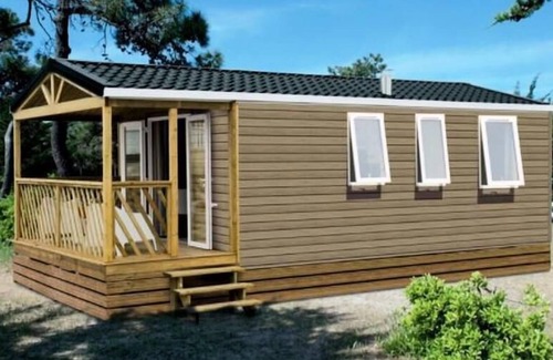 Vauvert Casa | Camping Mas de Mourgues *** - Casa móvil Hibiscus 3 habitaciones 4 personas