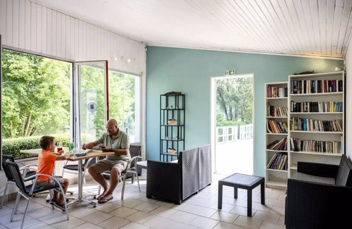 Badefols-sur-Dordogne Chalet De Esquí | Campsite maeva Getaways Les Bö-Bains **** - Chalet Rêve Confort 3 Rooms 4/6 People Air-conditioned