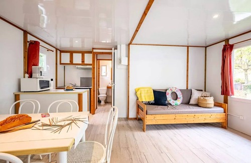Badefols-sur-Dordogne Chalet De Esquí | Campsite maeva Getaways Les Bö-Bains **** - Chalet Dream Comfort 3 Rooms 4/6 People Air-conditioned