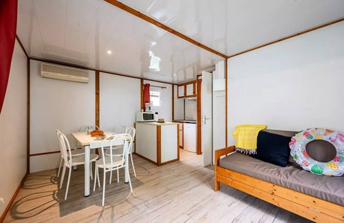 Badefols-sur-Dordogne Chalet De Esquí | Campsite maeva Getaways Les Bö-Bains **** - Chalet Dream Comfort 3 Rooms 4/6 People Air-conditioned