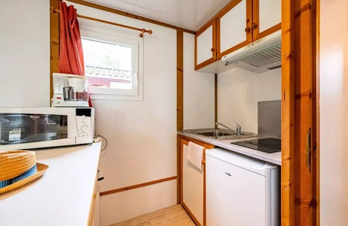Badefols-sur-Dordogne Chalet De Esquí | Campsite maeva Getaways Les Bö-Bains **** - Chalet Dream Comfort 3 Rooms 4/6 People Air-conditioned