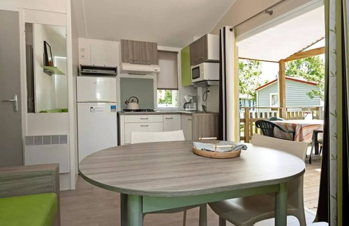 Saint-Antonin Noble Val Casa | Camping Les 3 Cantons **** - Casa móvil Aveyron 3 habitaciones 4 personas