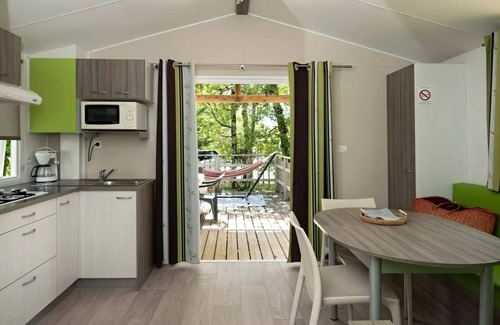 Saint-Antonin Noble Val Casa | Camping Les 3 Cantons **** - Casa móvil Aveyron 3 habitaciones 4 personas