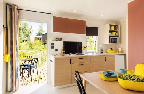 Les Loges Casa | Campsite L'Aiguille Creuse**** - Sunelia Mercure Confort 3-room mobile home for 4 people