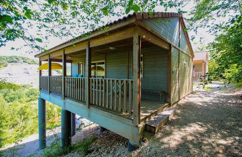 Souillac Chalet De Esquí | Camping La Draille - Chalet Belvedere 3 habitaciones para 6 personas