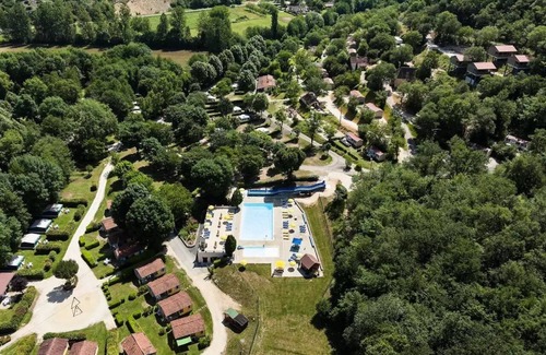 Souillac Chalet De Esquí | Camping La Draille - Chalet Borreze 3 habitaciones 5 personas