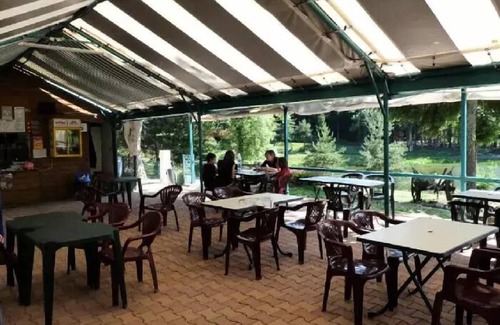 Champagnac-le-Vieux Casa | Camping La Chanterelle *** - Casa móvil Logia Bay 3 habitaciones 4 Personas que dan al lago