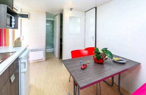 Nefiach Casa | Camping La Garenne *** - Casa móvil Eco 3 habitaciones 2/4 personas