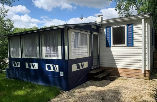 Saint-Leu-dEsserent Casa | Campsite Le Pré des Moines * - Mobil-home LAVANDE + 3 bedrooms 2 to 6 people - 2 pers. included in the tariff