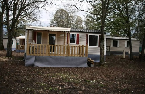 Chateauroux Casa | Camping Le Rochat *** - Mobil Home Trio 4 Habitaciones 7 Personas