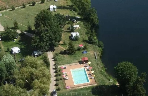 Fumel Casa | Campsite Les Catalpas *** - H 28G Mobilhome CLIM Conf 1 ch Ideal Couple Bed 160 2 persons