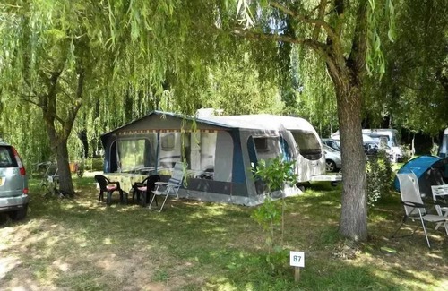 Fumel Casa | Campsite Les Catalpas *** - H 28G Mobilhome CLIM Conf 1 ch Ideal Couple Bed 160 2 persons