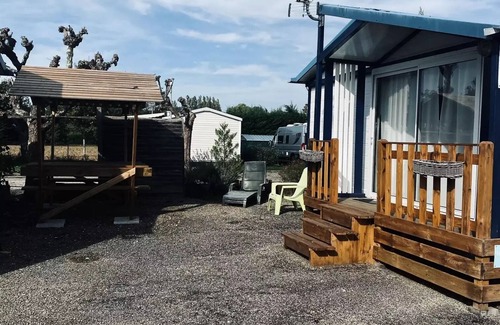 Fumel Chalet De Esquí | Campsite Les Catalpas *** - H 33 CHALET 2 ch Terrace Ground 5 people