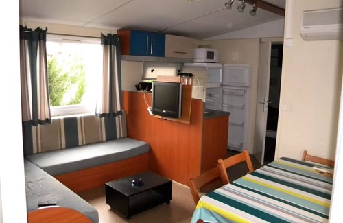 Fumel Casa | Campsite Les Catalpas *** - H26 Mobilhome CLIM 3 ch 6 persons