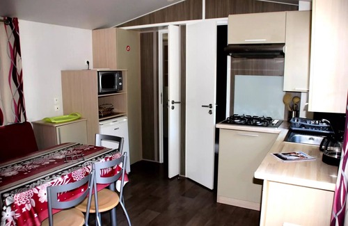 Junas Casa | Campsite Les Chênes *** - MOBILE HOME Comfort - 2 ch - 26.52m2 / Oak Green 4 people