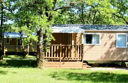 Rocamadour Casa | Camping Les Cigales*** - Cottage Family Premium 2 bedrooms 4/6 people Air-conditioned