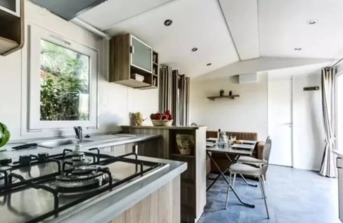 Torreilles-Plage Casa | Campsite Les Dunes***** - 3-room Comfort mobile home for 4 people
