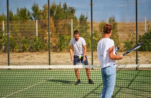 Torreilles-Plage Casa | Campsite Les Dunes***** - Mobile home Comfort XL 3 rooms 4 people air-conditioned