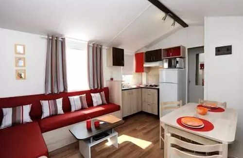 Les Moutiers-en-Retz Casa | Campsite Les Brillas *** - Mobilhome for 6 People