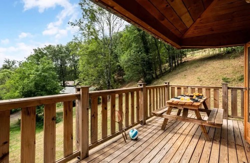 Montoulieu Casa | Campsite maeva Breathe La Serre **** - 2-Room Wooden Cabin on Stilts for 5 People