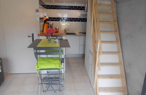 Cancale Cabaña | Decoración agradable independiente de la casa 2 pasos del estacionamiento del puerto