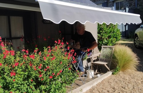 Cancale Cabaña | Decoración agradable independiente de la casa 2 pasos del estacionamiento del puerto
