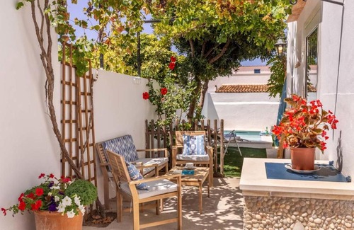 Colonia de Sant Pere Casa | Can Miquel Beautiful family house with pool next to the beach