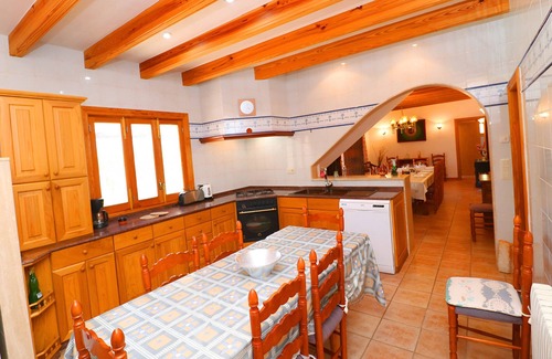 Campos Villa | Can Palea 407 finca con piscina privada con jardín, terraza, barbacoa y WiFi