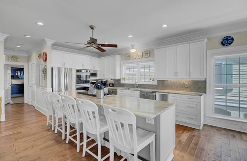 Isle of Palms Casa | Can't Top This, 706 Ocean Boulevard|Oceanfront|Sleeps 25|Private Pool|Fantastic Amenities and Dec...