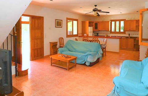Campos Villa | Can Toni 403 tradicional finca con piscina privada, aire acondicionado, gran jardín y WiFi