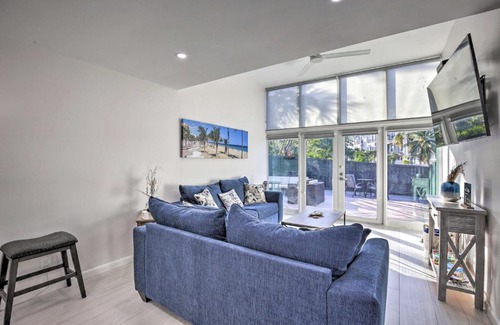Beverly Heights Apartamento | Canal-Front Condo Walk to Downtown Ft Lauderdale!