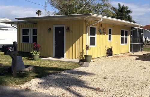 Whitney Beach Cabaña | Canal front cottage, walking distance to sandy Gulf