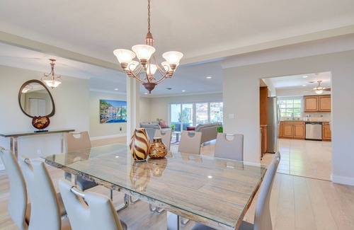 Coral Ridge Isles Casa | Canal-Front Fort Lauderdale Oasis w/ Boat Dock!
