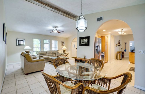 Fort Myers Casa | Canal-Front Gem w/ Lanai & Dock in Cape Coral