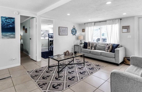 Key Largo Village Casa | Canal Front with Bay Access Home and private sandy beach.