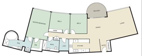 City West Apartamento | Canberra City View Apartment