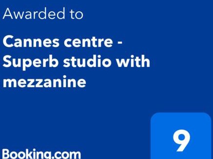 California - Pezou Apartamento | Cannes centre - Superb studio with mezzanine