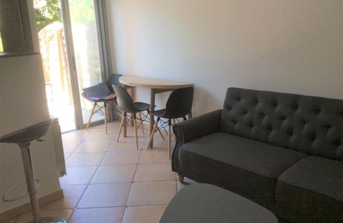 Cap d'Agde Apartamento | Cap Agde Studio-Cabine jardin clos, port et plage