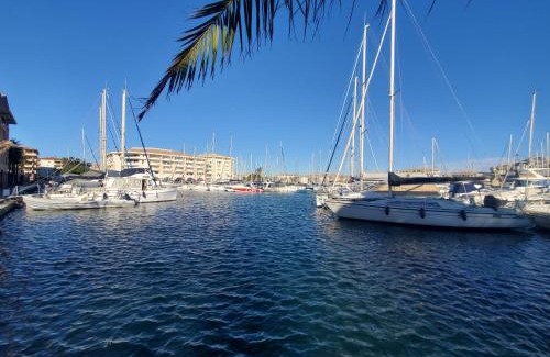 Frejus Port Apartamento | CAP HERMES Vue MER 3 Pieces 70m2 Climatise 4 Perso