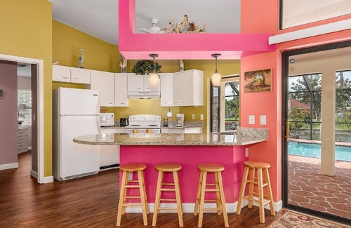 Fort Myers Villa | CIUDAD DEL CABO CORAL FLORIDA CON PISCINA CLIMATIZADA, MUELLE PRIVADO