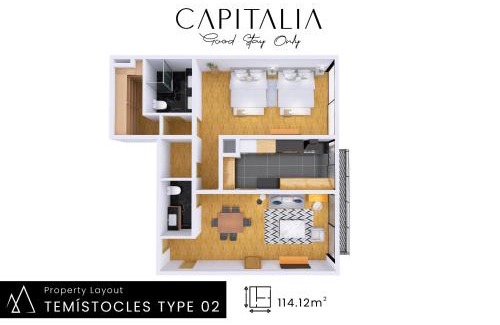 Polanco Apartamento | Capitalia Temistocles Polanco